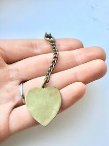 【送料無料】腕時計　アンティークポケットウォッチフォブチェーンパーツアンティークハート