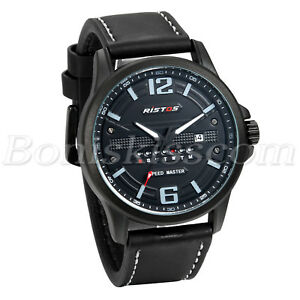 【送料無料】腕時計 メンズスポーツカジュアルレザーストラップアラビアクォーツアナログmens sports casual leather strap arabic numberals date quartz analog wrist watch