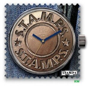 【送料無料】腕時計 スタンプウォッチウォッチフライボタン???stamps stamps uhr watch fly button 40,00 ? ??