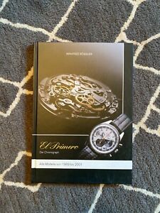 【送料無料】腕時計　ゼニスエルプリメロクロノグラフブックマンフレッドレスラーホディンキーzenith el primero der chronograph book manfred rossler 1969 hodinkee a386