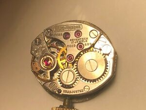 腕時計 ヴィナッジュジラールペルゴレディースムーブメントvinatge girard perregaux ladies 17j windup watch movement runs