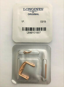 【送料無料】腕時計　オリジナルロンジンローズゴールドクラスプバックルストラップバックルエンド