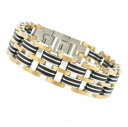 【送料無料】腕時計 インビクタメンズステンレススチールオートバイチェーンブレスレットinvicta elements mens stainless steel 875 motorcycle chain bracelet slvergld