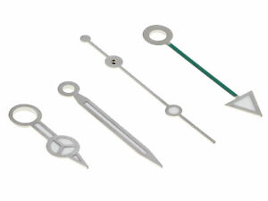 【送料無料】腕時計　グリーンシルバーハンドwatch hand for eta 28362 2846 28922 28932 2892a2 green gmt silver