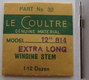 【送料無料】腕時計 ルクルトミリメートルlecoultre 814 watch part long winding stem 20 millimeters