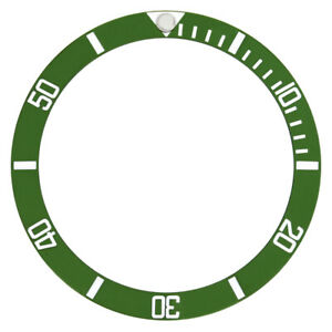 【送料無料】腕時計 ベゼルreplacement bezel insert green with fat four for watch 3760mm x 3070mm