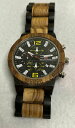 腕時計　メンズウッドウォッチmens wood watch kunhuang