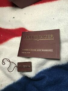 【送料無料】腕時計 ハングタグウィットナウアーウォッチボックスwittnauer watch box with warranty booklet and hang tag