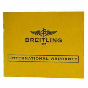 【送料無料】腕時計 ブライトリングウォッチbreitling international warranty booklet watch