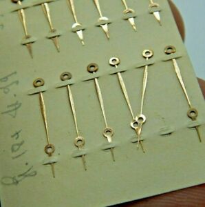 【送料無料】腕時計　ヴィンテージアンティークゴールドヘビームーンポケットウォッチハンドミニッツアワーセット