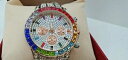 【送料無料】腕時計 オロロギダポルソドナコンラインストーンズスコントorologio da polso donna con strass sconto 50 m...