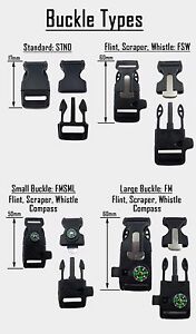 【送料無料】腕時計　ロイヤルオブザーバーコーポレーションパラコードウォッチparacord watch with the royal observer corp roc colours a great gift