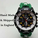 yzrv@TEXEF[Y{[_[YpR[hEHb`paracord watch with the south wales borderers swb colours a great gift