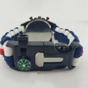 【送料無料】腕時計　サービスパラコードウォッチparacord watch with wrns women’s royal naval service colours a great gift