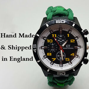 【送料無料】腕時計 セントジョンパラコードウォッチparacord watch with st john ambulance stja colours a great gift