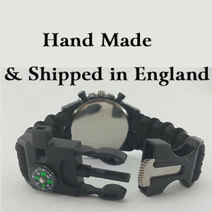 【送料無料】腕時計　ロヴァトスカウトパラコードウォッチparacord watch with lovat scouts lvs colours a great gift