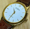 yzrv@Be[WoEgtXAiONH[cobe[vintage le baron men ultra thin french movt analog quartz watch hour~ battery