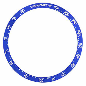 【送料無料】腕時計 ベゼルreplacement bezel insert blue for watch 4090mm 3530mm