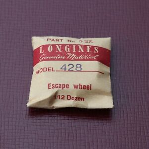 腕時計　ロンジンエスケープホイールロンジンlongines genuine material escape wheel part 705 for longines cal 428 c14d15