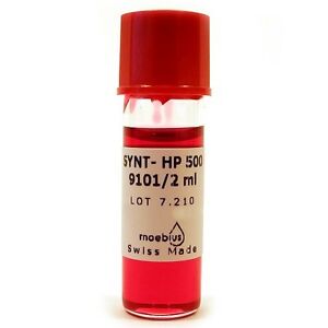 【送料無料】腕時計　メビウススイスメイドウォッチオイルmoebius 9101 hp500 synthp 500 swiss made watch oil lubricant 2ml ho500a