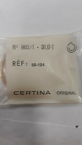 【送料無料】腕時計 ヴェトロプレキシセルティナドラタvetro plexi certina 9821 31,01 ref 58124 dorata