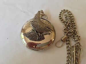 【送料無料】腕時計　レンケースメンズクォーツポケットウォッチフォブ