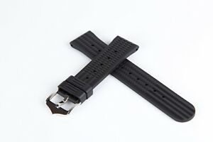 ̵ӻסåե륹ȥåץ֥åСȥå22mm waffle strap dive watch rubber ...