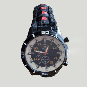 【送料無料】腕時計 スコットランドパラコードウォッチタクティカルエッジscottish fire and rescue sfr paracord watch tactical edge