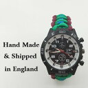 【送料無料】腕時計 スコットランドパラコードウォッチparacord watch with royal regiment of scotland rros colours a great gift(2)