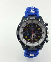 yzrv@CT[YJ[YO[gpR[hEHb`paracord watch with 17th21st royal lancers colours a great gift