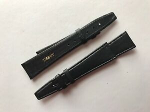 【送料無料】腕時計　ヴィンテージティソブラックレザーストラップバックル