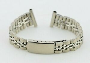 【送料無料】腕時計　ヴィンテージレディースジュネーブブレスレットステンレスオリジナルk609 17mm vintage ladies geneva watch bracelet stainless nos original jdm bb4