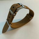 【送料無料】腕時計 ブラシカーフレザーストラップtptg10 nato brushed calf leather strap tan 20mm22mm