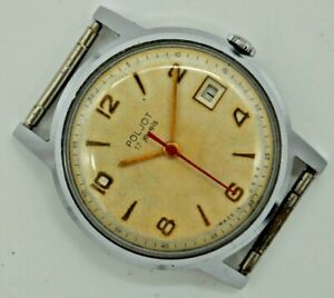 ̵ӻסơӥvintage ussr russian wristwatch poljot serviced1093