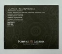 【送料無料】腕時計 モーリスロワmaurice lacroix international watch warranty booklet