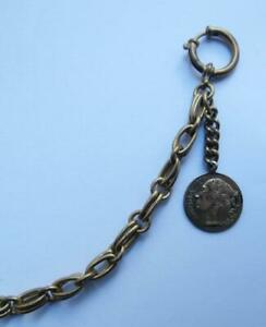 【送料無料】腕時計　アンティークビクトリアヤコブベンゲルブラスメタルハノーバートークンアルバートウォッチチェーンantique victorian jakob bengel brass metal to hanover token albert watch cha