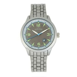 【送料無料】腕時計　エレボンアトランティックブレスレットウォッチシルバーグレーelevon atlantic bracelet watch wdate silvergrey