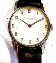 【送料無料】腕時計　アンティークヴィンテージデコサーカステンレスメンズリストウォッチantique vintage deco circa 1945s timex stainless mens wrist watch running w435