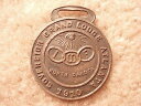 【送料無料】腕時計 オッドフェローアトランタグランドロッジウォッチフォブindependent order of odd fellows ioof atlanta grand lodge 1910 watch fob