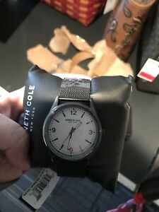【送料無料】腕時計 ケネスコールニューヨークメンズステンレススチールメッシュブレスレットウォッチ kenneth cole york mens stainless steel mesh bracelet watch 10030647