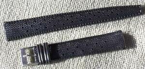 【送料無料】腕時計　ヴィンテージダイブウォッチストラップラバーオリジナルlast ones 16mm vintage dive watch strap rubber original 1960s70 nos 100 sold