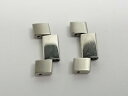 【送料無料】腕時計 ヴィンテージティソステンレススチールブレスレットリンクティソリンクquality vintage tissot stainless steel watch bracelet links, 2 x tissot links