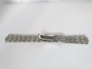 【送料無料】腕時計　メンズステンレススチールストレートエンドmens stainless steel watch bracelet with 9mm straight ends