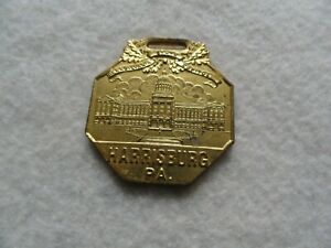 【送料無料】腕時計 ハリスバーグペンシルベニアヴィンテージウォッチstate capitol, harrisburg pennsylvania vintage watch fob