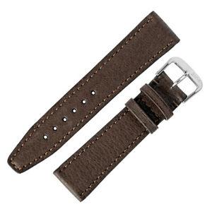【送料無料】腕時計　タバコピッグスキンレザーウォッチストラップrios1931 tobacco genuine pigskin leather watch strap in mocha