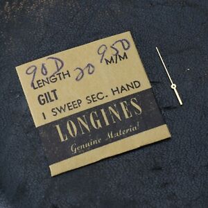 【送料無料】腕時計　ロンジンギルトスイープハンドウォッチパートnos longines 9502 gilt sweep seconds hand 20mm watch part 90d c6d9