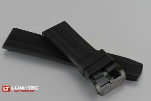【送料無料】腕時計 ブラックバックルラバーストラップ