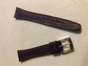 【送料無料】腕時計 ブレスレットクワールリップアントレコーンミリメートルミリメートルアネ1 bracelet cuir lip entrecornes 17 mm, long 95 70 mm , nos , annees 70