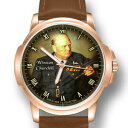 yzrv@T[EBXg`[`WFcYGO[rOsir winston churchill gents mens wrist watch birthday gift engraving