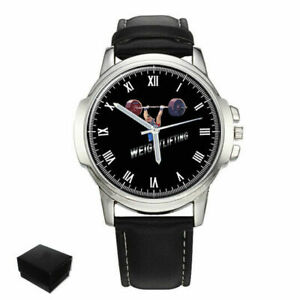 hokushinの【送料無料】腕時計　weightlifting weight lifting gents mens wrist watch birthday gift engraving｜アングル2